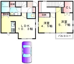 東山IIの物件間取画像